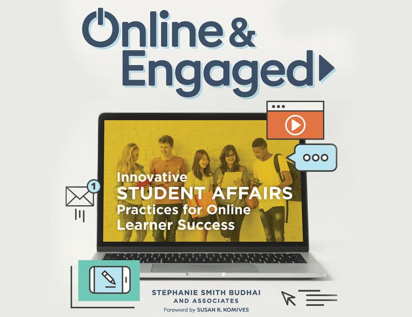 The cover of online & engaged