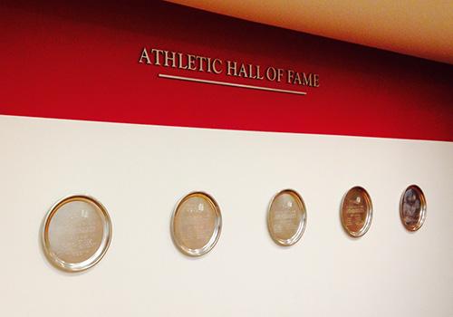 The Athletic Hall of Fame.