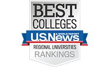 Logo for the Best Colleges Regional Universities Rankings, U.S. News and World Report