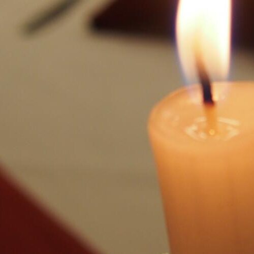 An image of a candle