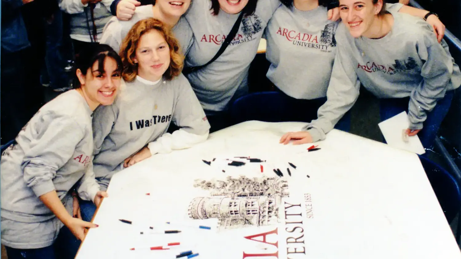 On July 16, 2001, Beaver College becomes Arcadia University. In November of the previous academic year, the name change was announced to students at a midnight celebration.
