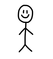 school of education stick figure drawing