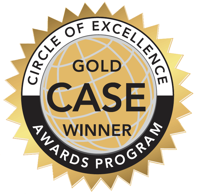 Case Gold Circle of Excellence winner logo