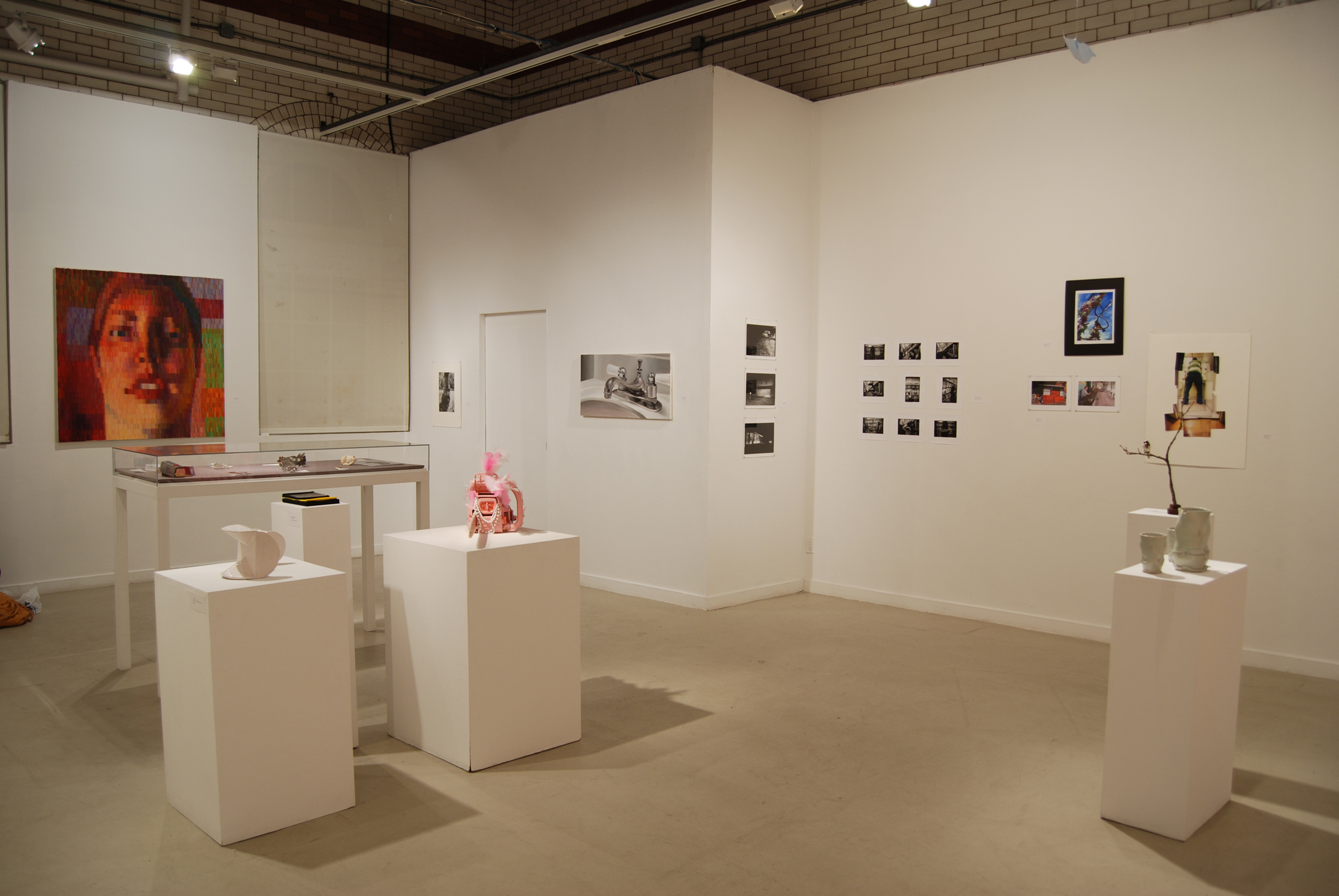 Installation view, "Student Biennial 2008", 2008, Spruance Gallery