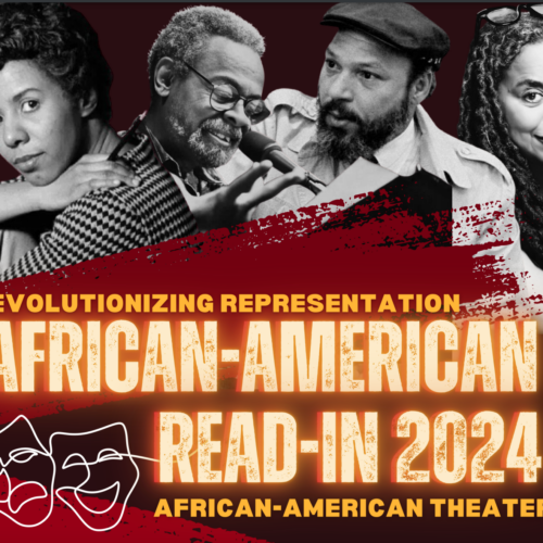 A poster promoting African-American Read-In 2024.