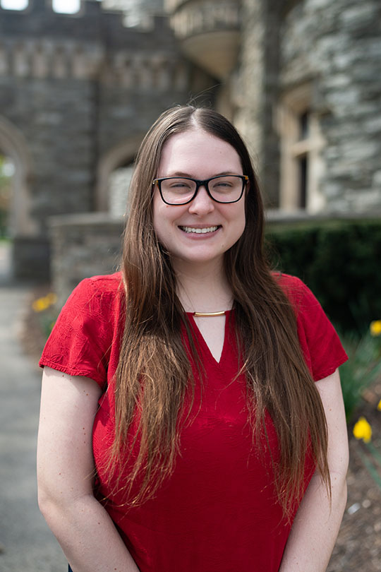 The headshot of Bridget McKelvie