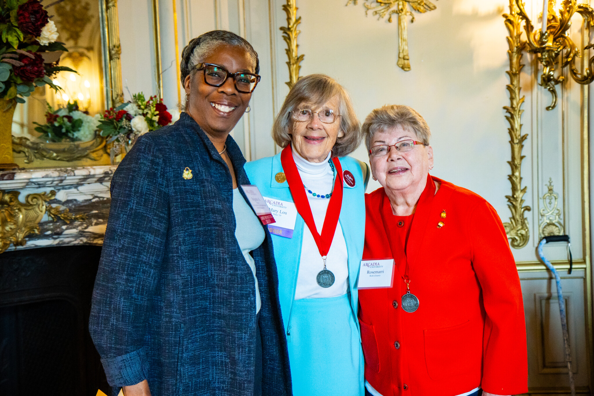 Alumni Reunion Weekend 2024 awardees with Brigette A. Bryant.