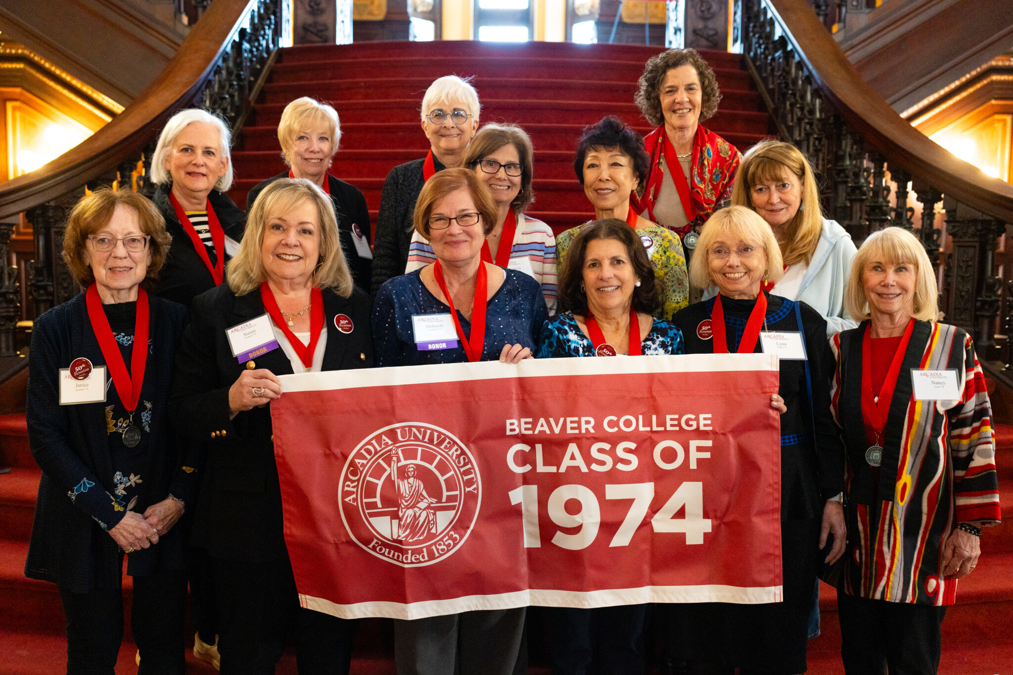 Class of 1974 at Alumni Reunion Weekend. 