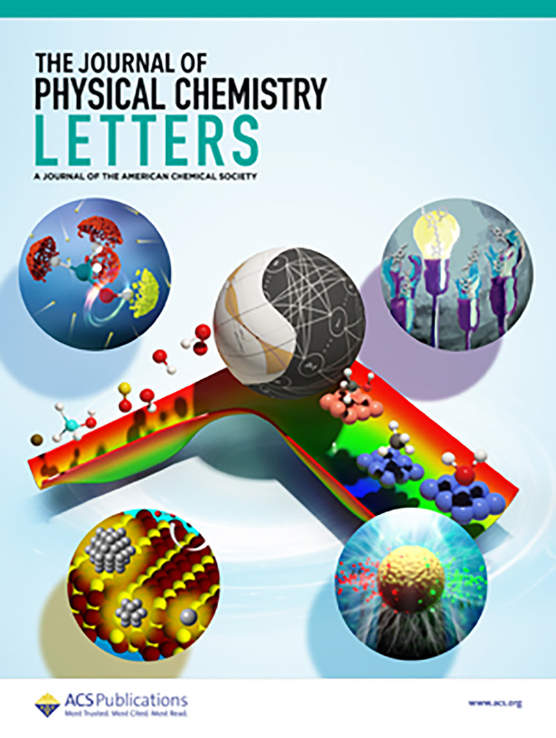 The cover of the Journal of Physical Chemistry Letters.