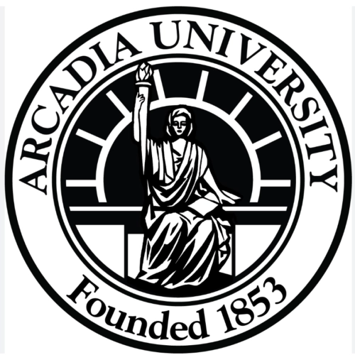 The seal of Arcadia University