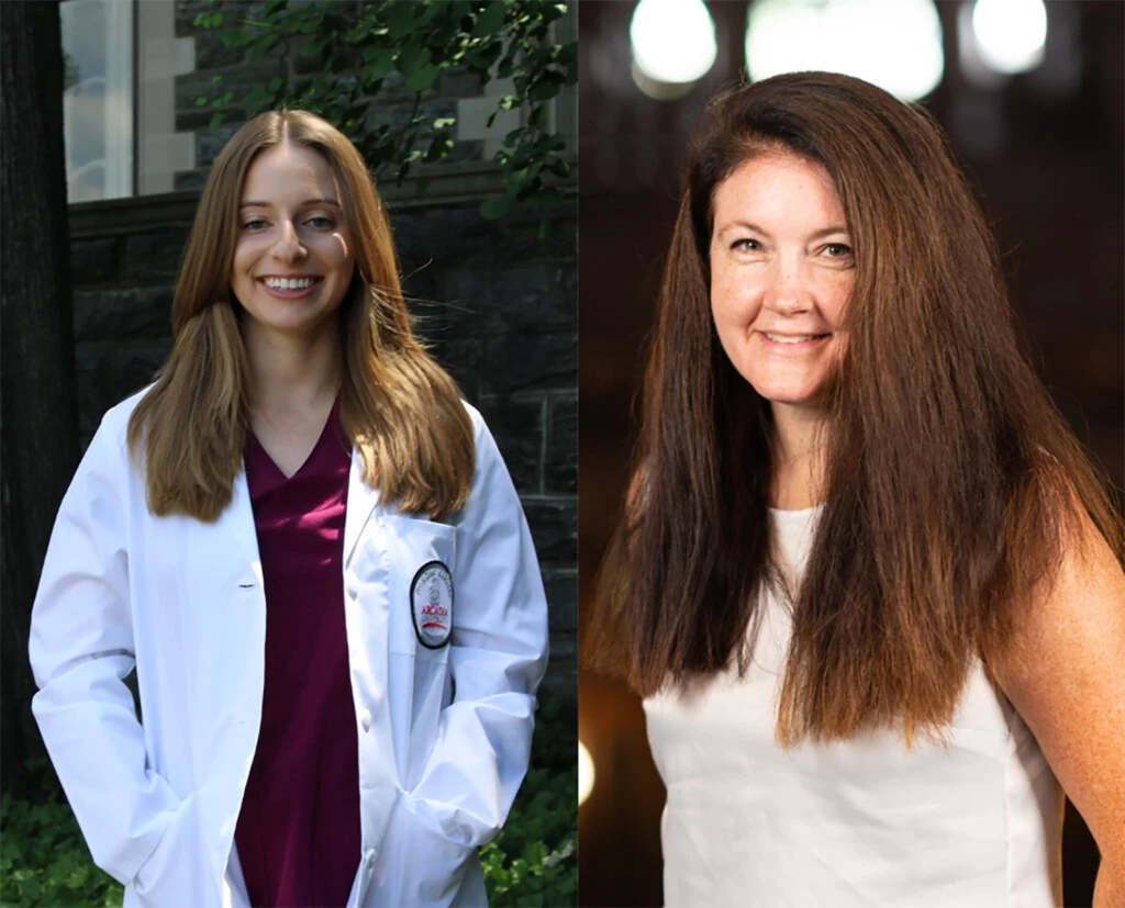 Headshots for Dr. McClintock (right) and Koenick (left).