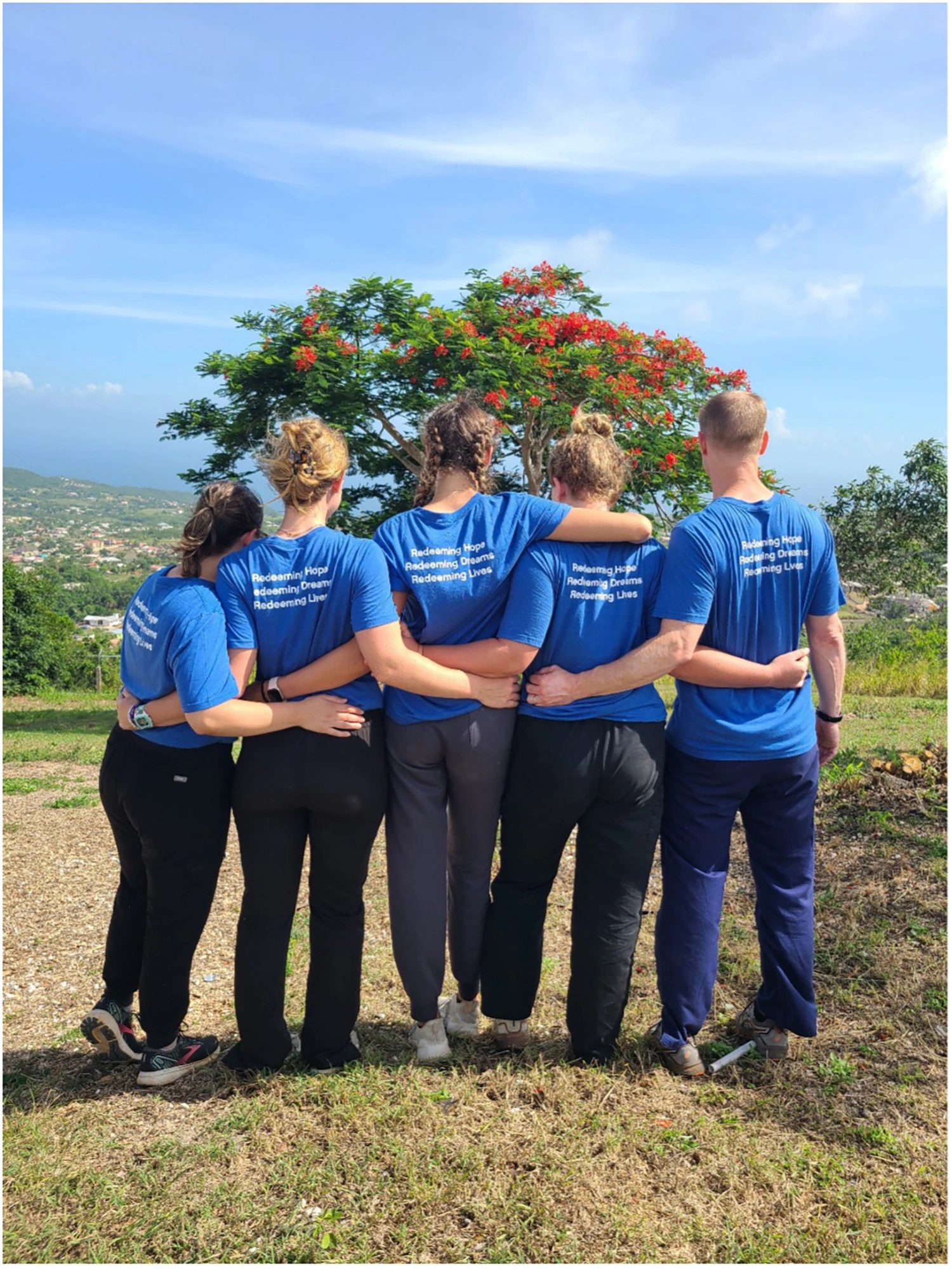 DPT students in Jamaica.