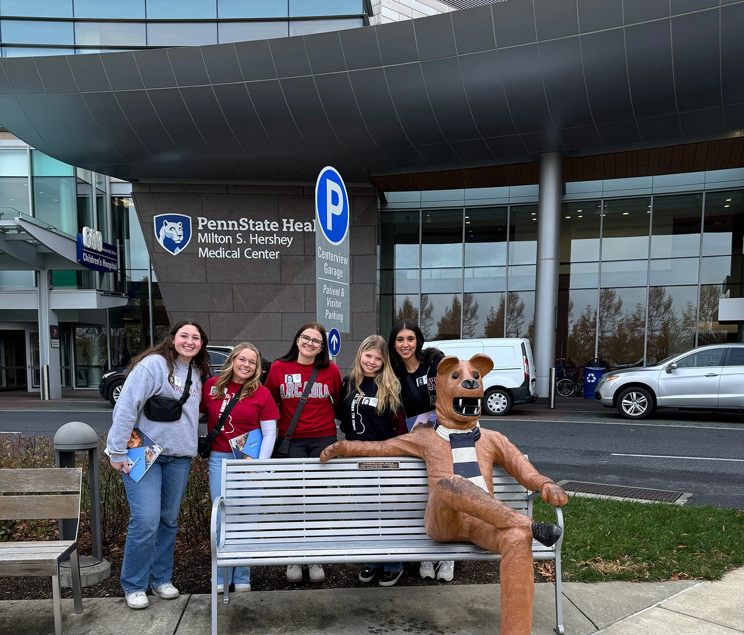 The FTK leadership board at Penn State Health.