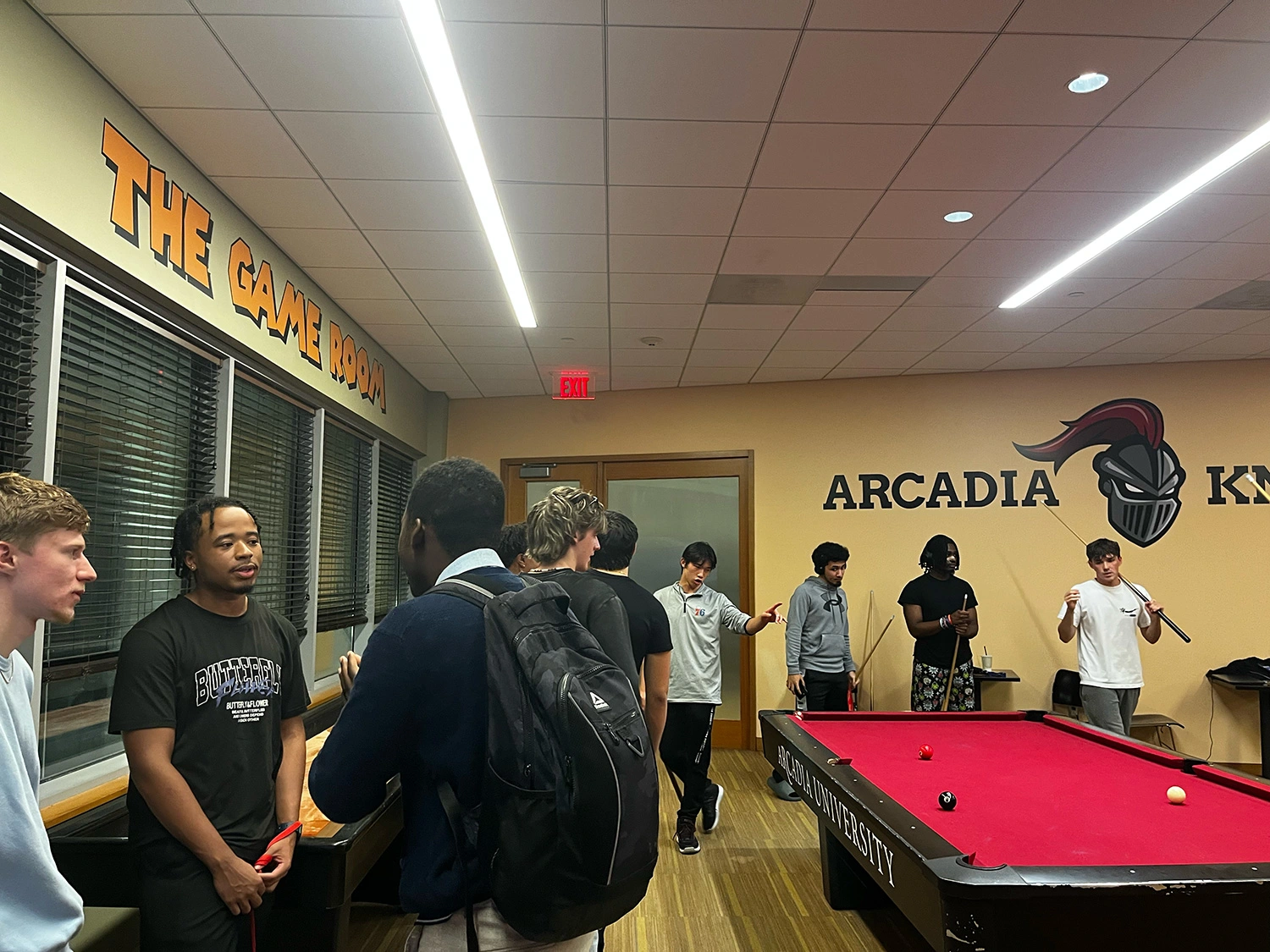 A club event in the Commons Game Room.