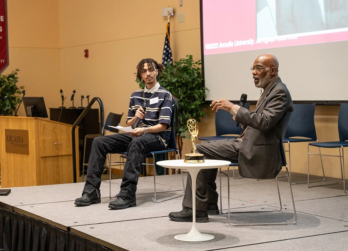 Kenneth "Freedom Smitty" Salaam at Arcadia University