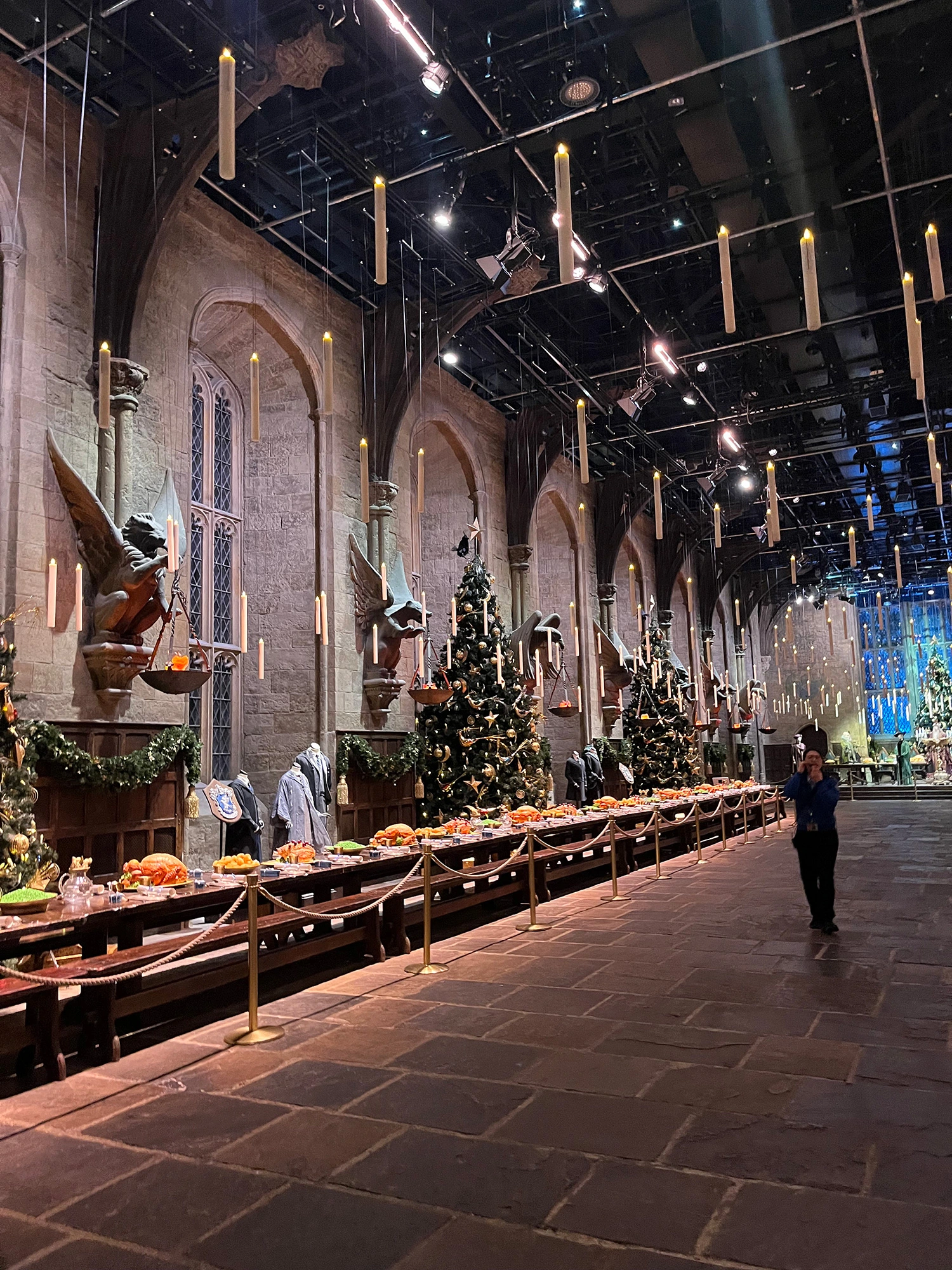 The Harry Potter section of the Warner Bros. Studio in London.